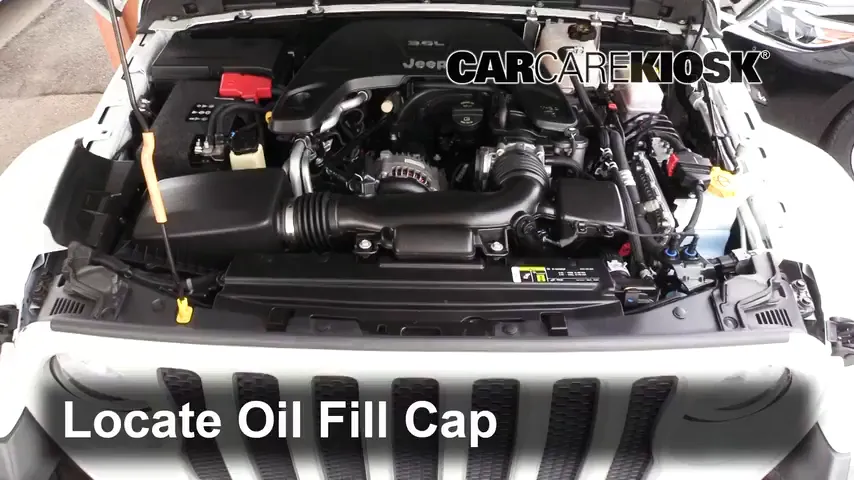 2018 Jeep Wrangler Unlimited Sport 3.6L V6 Oil